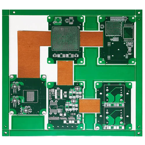 10-layer 2-stage HDI rigid-flex board