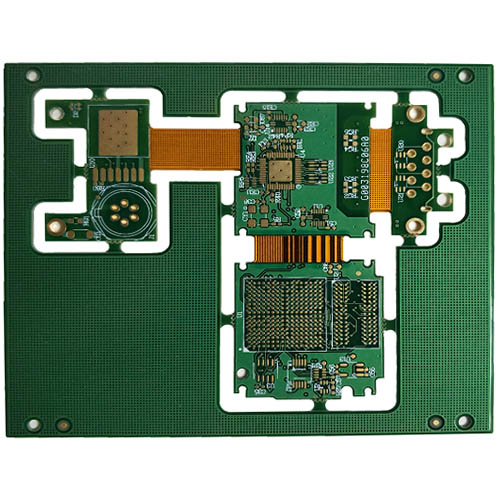 10-layer 2-stage HDI rigid-flex board