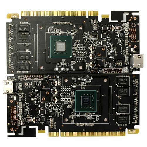 computer graphics card BGA assembly