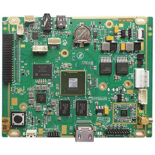Mass industrial control motherboard assembly