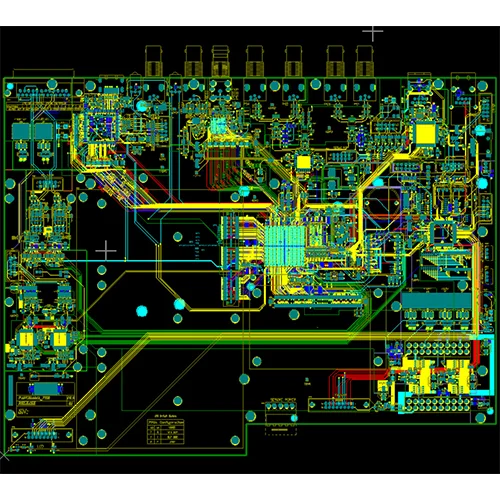 Six-layer core module PCB design