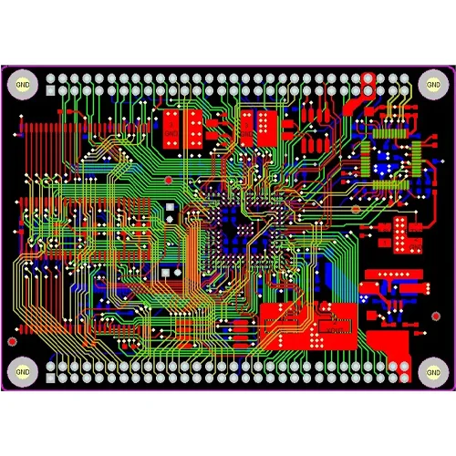 PCB design of industrial control motherboard