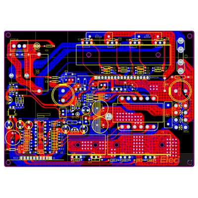 Four-layer power board/PCBA design