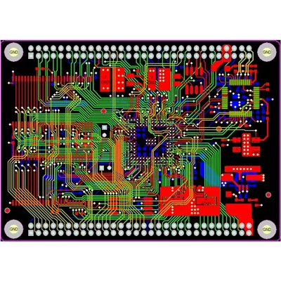  4-layer HDI switch circuit board design