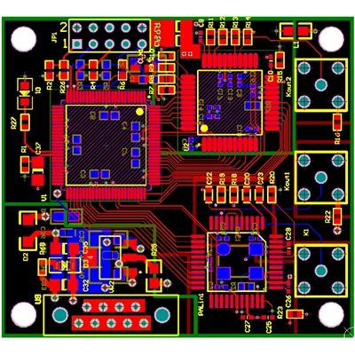 Network equipment circuit board design