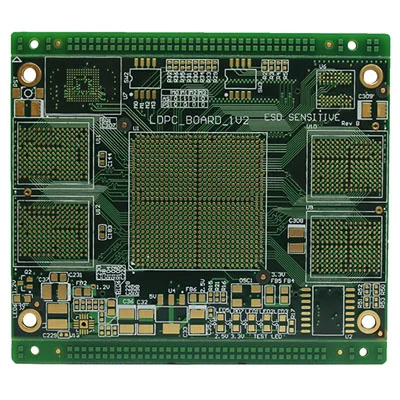10-layer impedance plug hole PCB circuit board