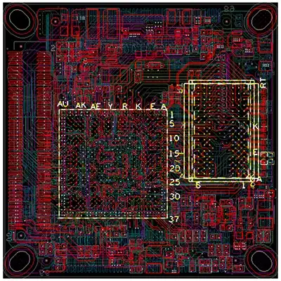 Communication high-speed signal PCBA design