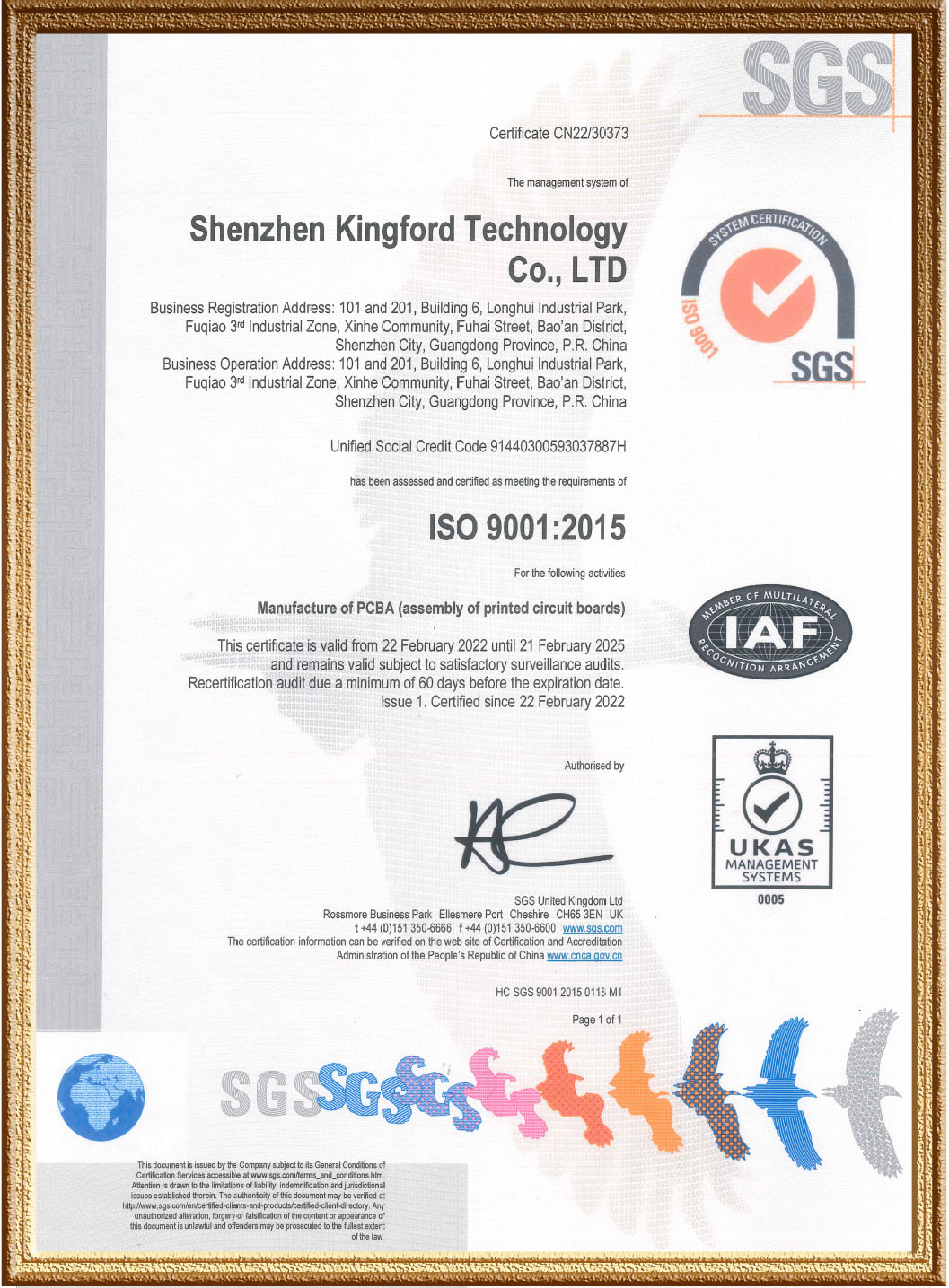 ISO 9001:2015