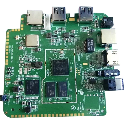 Single-sided vehicle power supply PCB assembly