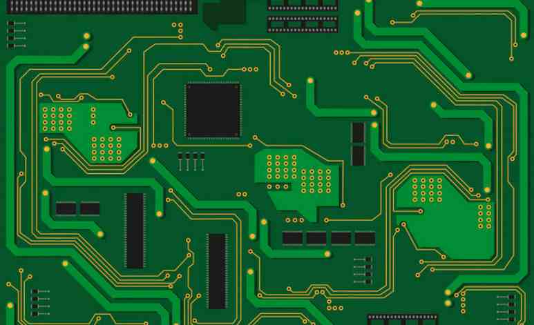 Capacitor configuration of PCB