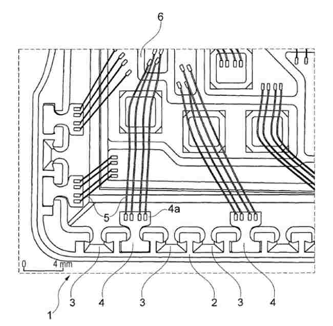 PCB pad printed wire connection setup