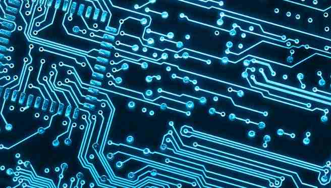 The main circuit of PCB circuit board is copper foil