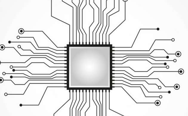 The board is relatively concentrated in the middle of the PCB