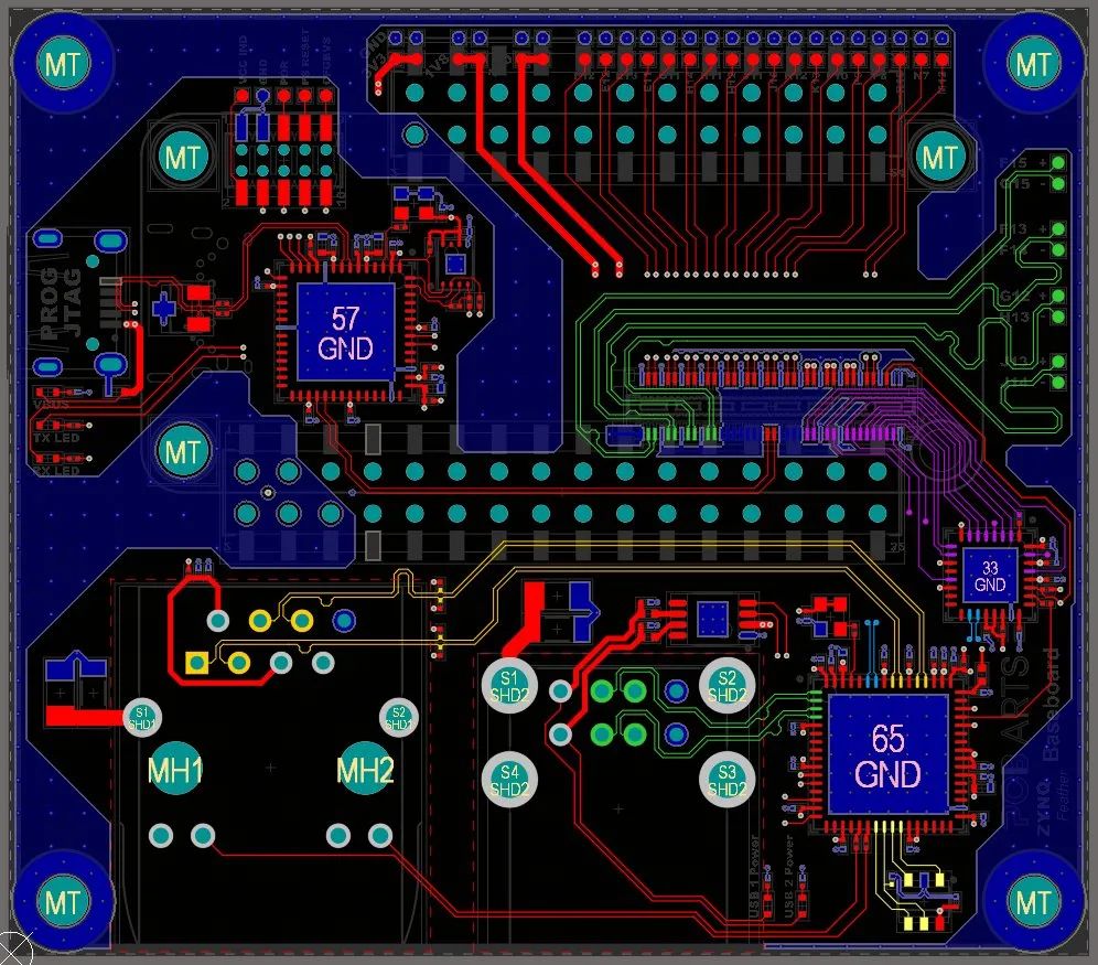 RF circuit PCB design processing skills