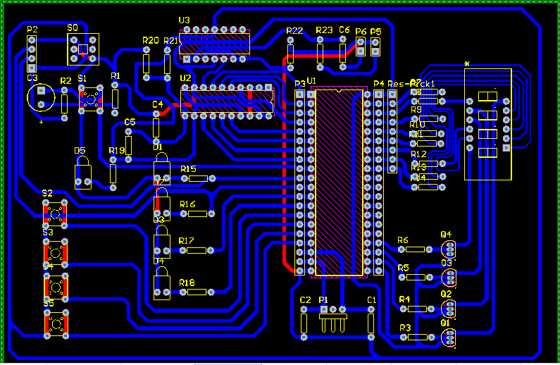 Multi-layer PCB stack structure