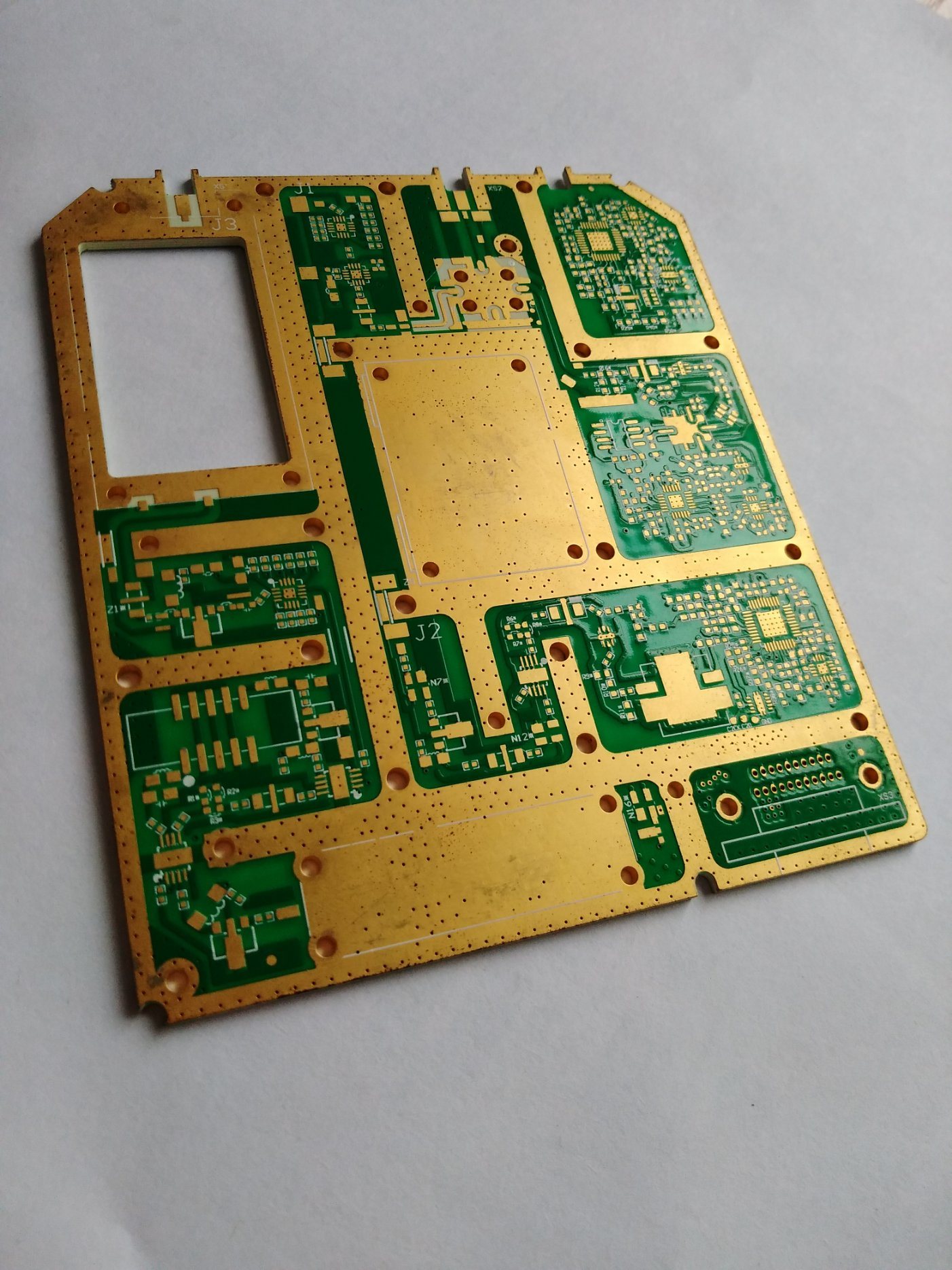 China Fast Prototype Rogers RO4003 PCB with Stocked Material - China ...