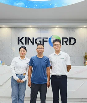 Foreign customers visit KINGFORD
