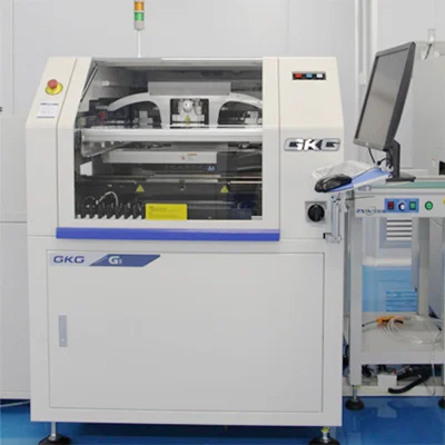 Automatic solder paste printing machine