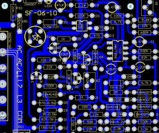 Design of new retail PCB intelligent control board