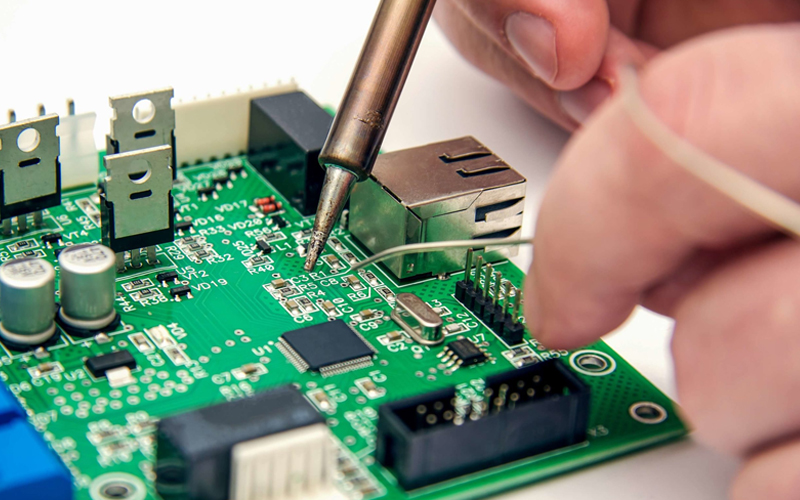 PCBA circuit board maintenance post