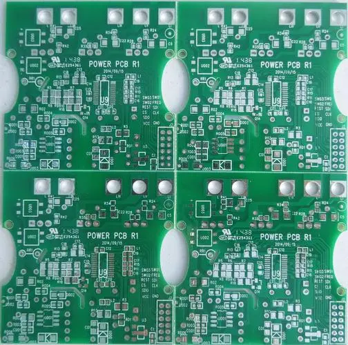 Copper coating treatment for SMT chip proofing parts, inserts and PCB