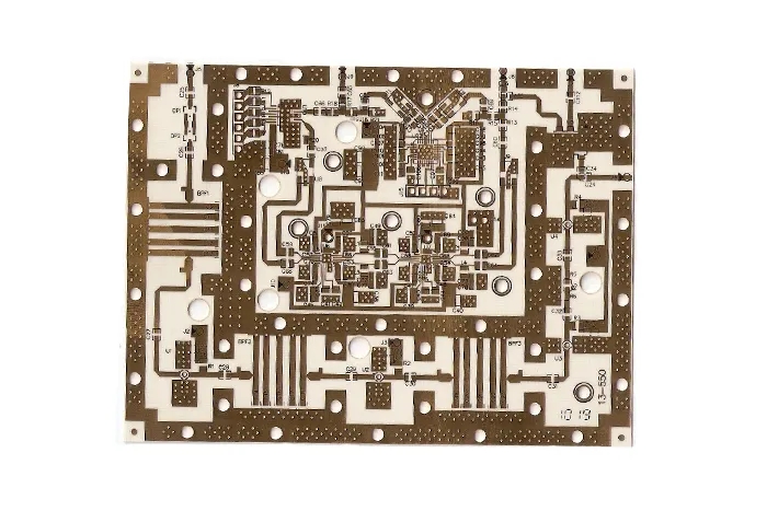 Chemical precipitation, outer layer layout transfer and etching for PCB fabrication