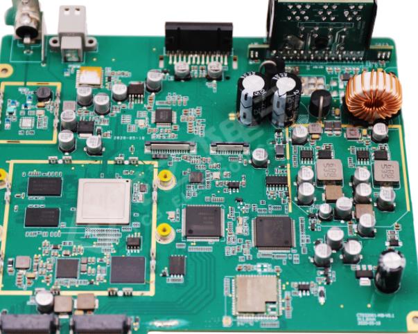 PCBA through-hole and Smd reflow and infrared soldering