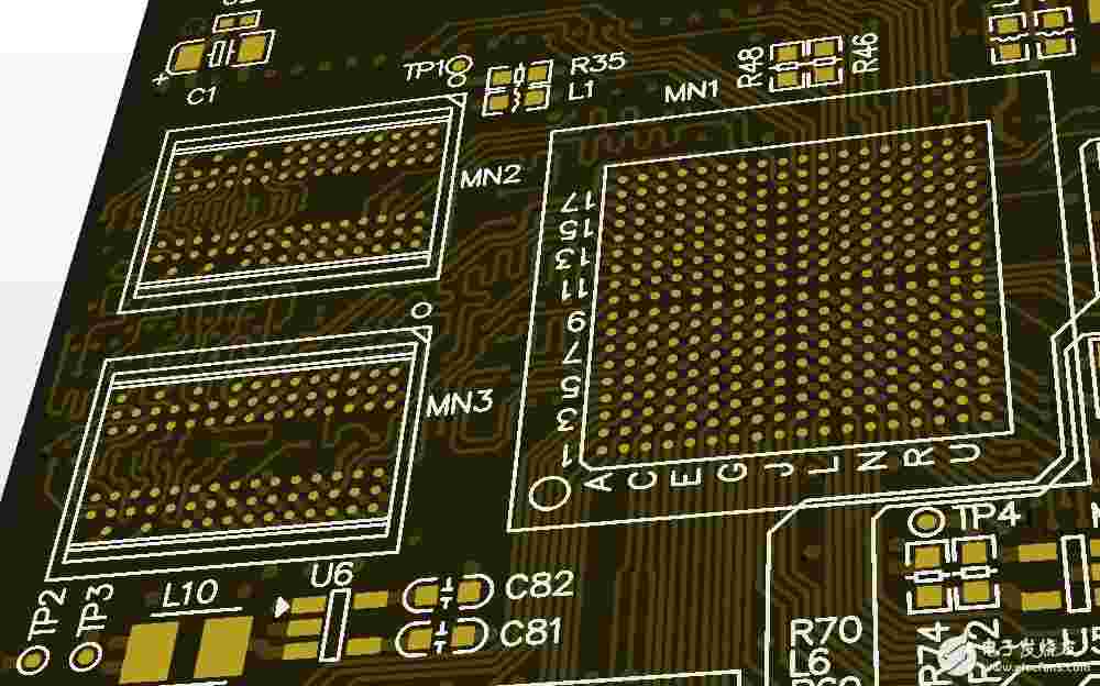 Development of pcb production with parametric constraints
