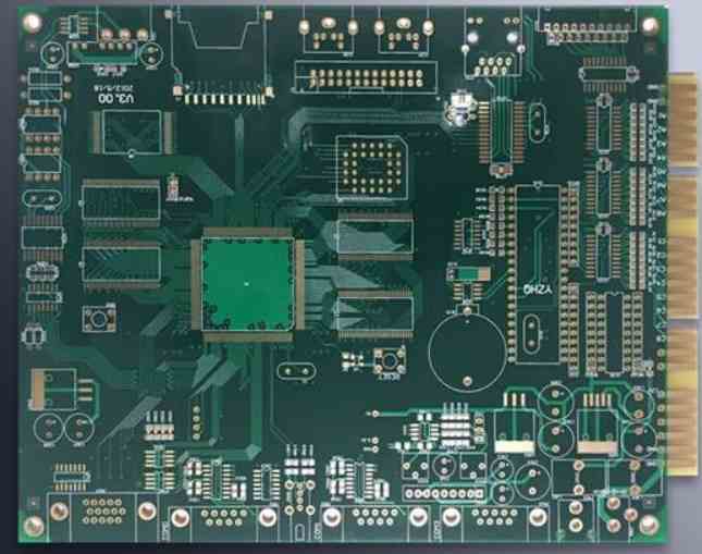 Simple double-sided PCB board copying method